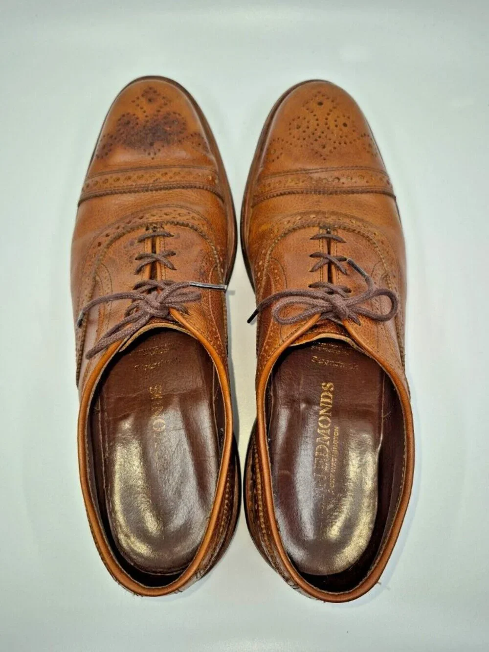 Allen Edmonds Strandmok Cap Toe Oxford Shoes Men's - Size 10.5 C weatherproof US